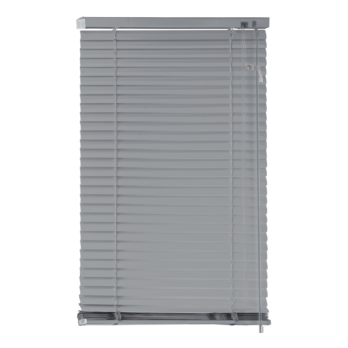 Aluminium Jalousie Lamellen 90 x 220 cm Silber