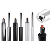 thumbnail of Gasveer voor bureaustoelen wit/Ø 5cm, lengte 295-435mm