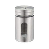 thumbnail of Relaxdays Gewürzstreuer, 12er Set, 3 Streugrößen, Sichtfenster, Gewürze & Kräuter, Glas, Edelstahl, Gewürzgläser, silber