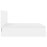 thumbnail of vidaXL Ottoman-Bett mit Matratzen & LEDs Weiß 200x200 cm Kunstleder