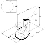 thumbnail of Hamburgatrice Pressa Hamburger manuale diametro 100 mm. FIMAR. Modello F10