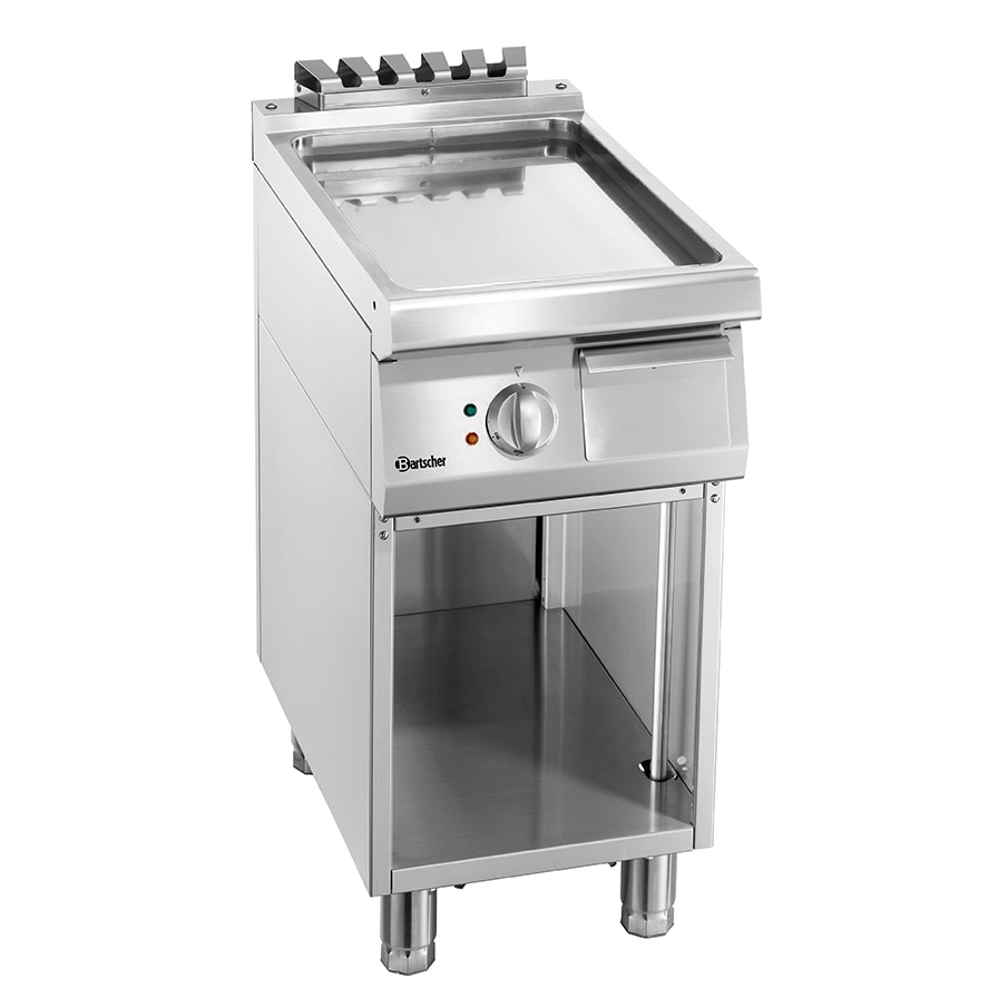 Bakplaat/Grillplaat | 700 B400 | Bakplaat Glad (b)320x(d)445mm | 5kW | 400x700x850(h)mm