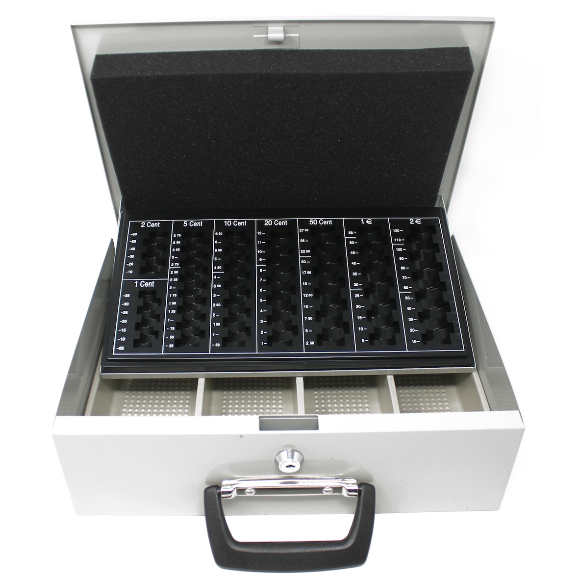 Rheita Geldkassette Geldzählkassette Euro Münzzähler Geldzähler premium