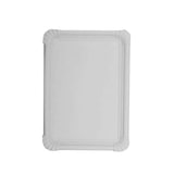 thumbnail of ABC Pak 500 Teller, Pappe [rc] eckig 17 cm x 25 cm weiss (95328, 2x250 Stück)