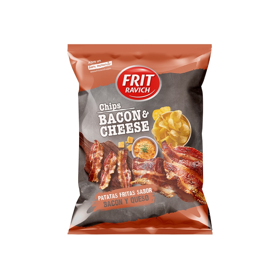Chips bacon et cheese 40 x 38gr Frit Ravich
