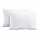 thumbnail of 2er Pg. Kopfkissenbezug 60x80 cm kochfest, Hotelverschluß, weiß, Linon, 95 Grad Wäsche, Kissenhülle, 100% Baumwolle