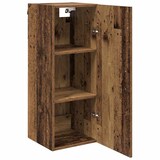 thumbnail of vidaXL Wandschrank Altholz 34,5x34x90 cm Holzwerkstoff