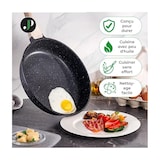 thumbnail of Batterie de cuisine 15 pièces Antiadhésif en Granit noir - Tous feux dont induction Just perfecto JL-111 usage non-intensif Just Perfecto