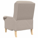 thumbnail of vidaXL Sessel Hellgrau 76 x 94 x 102 cm Sharpa Stoff