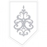 thumbnail of Sovie HORECA Kännchenanfasser Royal Line Silber aus Tissue 9-lagig, 100 x 65 mm, 150 Stück - Ornament