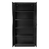thumbnail of PROREGAL Stahlschrank BEE mit 5 lackierten Fachböden | HxBxT 195x92x42cm | Anthrazit-Anthrazit | Werkstattschrank Werkzeugschrank Aktenschrank