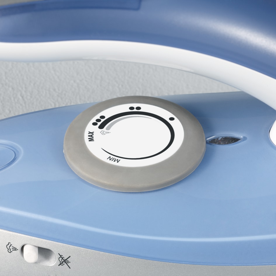 SEVERIN - Plancha a vapor de viaje BA 3234 Bitensión 115/230 V Azul 1000 W