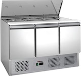 thumbnail of Saladette - 1,37 x 0,70 m - mit 3 Türen und Klappdeckel - IDEAL