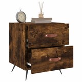 thumbnail of Table de chevet chêne fumé 40x35x47,5 cm bois d’ingénierie – Modèle Origine