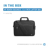 thumbnail of Bolsa para portátil HP Renew Business Topload de 39,62 cm (15,6 pulgadas) en negro (3E5F8AA)