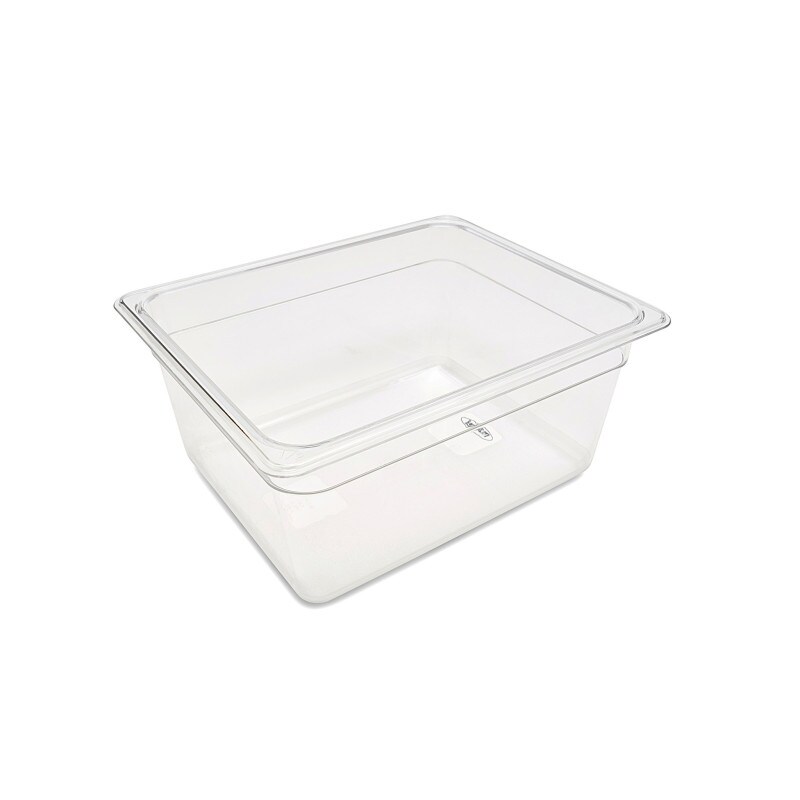 Bac gastronorme - 1/2 GN - Profondeur 15cm - Polycarbonate - Maxima
