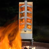 thumbnail of Tarrington House Flammlachsbretter, Zedernholz/Edelstahl, 20 x 61 cm, wiederverwendbar, beige, 2 Stück