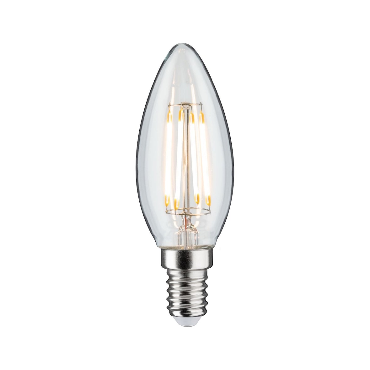 Paulmann LED Kerze Filament   E14 230V 470lm 4,8W 2700K dimmbar Klar 28684