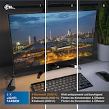 thumbnail of CSL Klemmleuchte, LED Monitorlampe, Bildschirmlampe mit Dimmfunktion, Monitor Leuchte / Lampe, Screenbar dimmbar, 3 Lichtfarben, schwenkbar