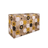 thumbnail of Pack de 5 cajas de navidad 590X192X345 mm decoradas con motivos navideños "Geométrica"