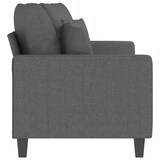 thumbnail of vidaXL 2-Sitzer-Sofa Dunkelgrau 140 cm Stoff