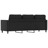 thumbnail of vidaXL 3-Sitzer-Sofa Schwarz 180 cm Kunstleder