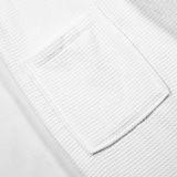 thumbnail of WellHome - Bademantel L/XL 100% Baumwolle 360GSM Wabenstruktur in Weiß