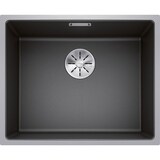 thumbnail of BLANCO SUBLINE 500-IF SteelFrame Flachrandspüle, SILGRANIT, Anthrazit, Stopfen