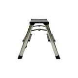 thumbnail of Aluminium opvouwladder met 2 sporten, zilverkleurig, 46x36x40 cm, 7house