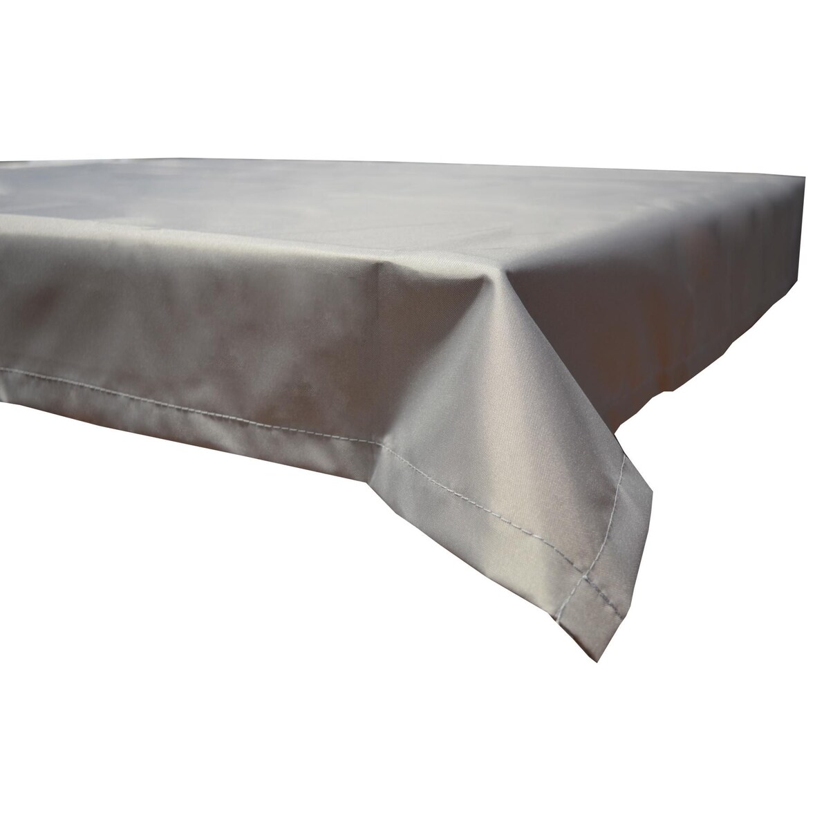Tischdecke 130x180 cm wasserabweisend mit Windport hellgrau