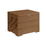 thumbnail of APS Buffet Box aus hellem Eichenholz, 70,5 cm x 37 cm, H: 53,5 cm, inkl beschreibbarer Deckelunterseite