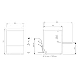 thumbnail of Lave vaisselle professionnel avec pompe de vidange   5,4 kW   Triphasé