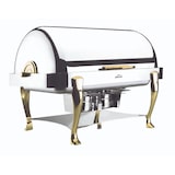 thumbnail of Lacor Chafing Dish GN 1/1 Roll Top con Patas de Latón