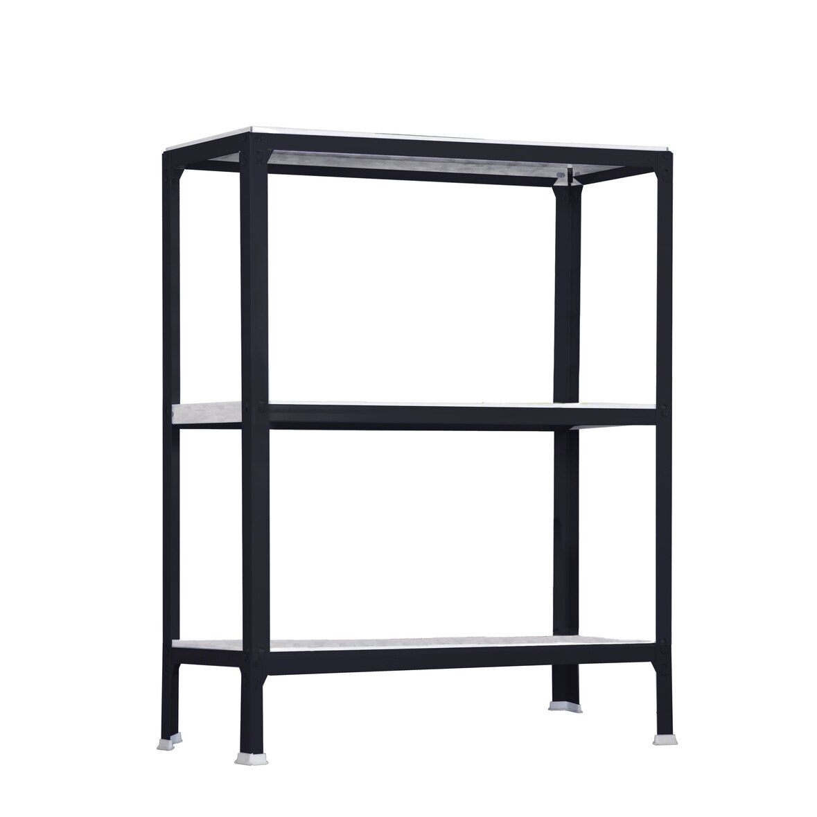 Schraubenloses Metallregal für Simonhome Haus3 Regale. Farbe: anthrazit/galva 900x1000x300