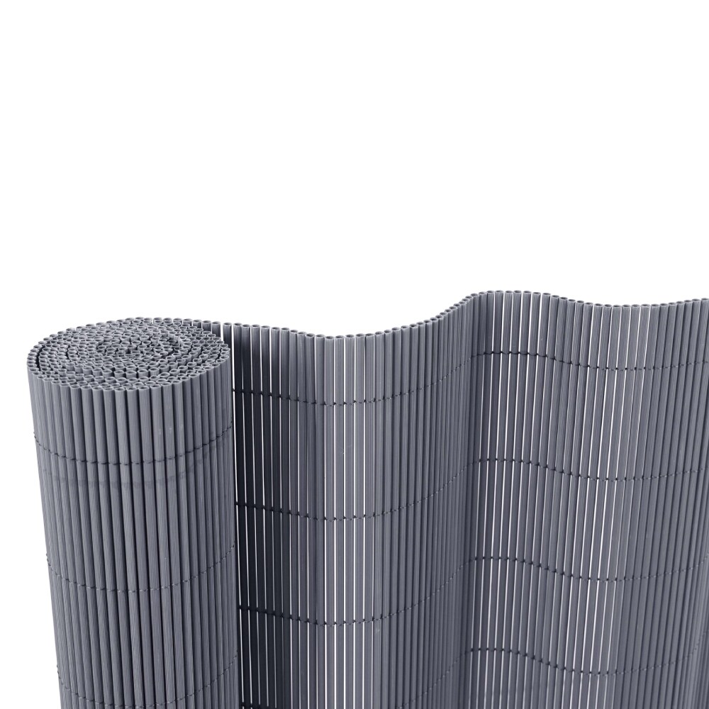 BONERVA | Mimbre PVC Antracita | Rollo 1,5x3 Metros | MAL0654