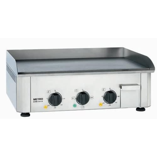 METRO Professionnel Plaque à snacker électrique Triphase acier 60 x 40, 6000W