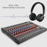 thumbnail of Table De Mixage Audio 12 Canaux Avec Alim 48V Bluetooth Et USB YONIS
