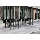 thumbnail of METRO PROFESSIONAL Cadeira de bar Gastro Balsario, alumínio/PE rattan, preto