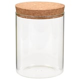 thumbnail of vidaXL Opbergpotten met kurken deksel 6 st 650 ml glas