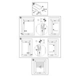 thumbnail of Dachfensterrollo Thermo verdunkelnd passend für Velux MK08 Schwarz