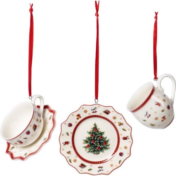 Villeroy & Boch Toy's Delight Decoration Ornamente Geschirrset 3tlg. 6,3cm