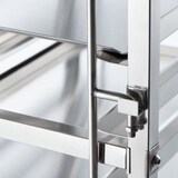 thumbnail of Tablettwagen Aus Edelstahl, Passend Für 16 X Tablett 600 X 400 Mm, 470 X 620 X 1735 Mm (Bxtxh)