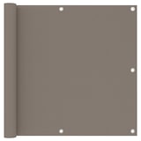 thumbnail of vidaXL Balkon-Sichtschutz Taupe 90x400 cm Oxford-Gewebe