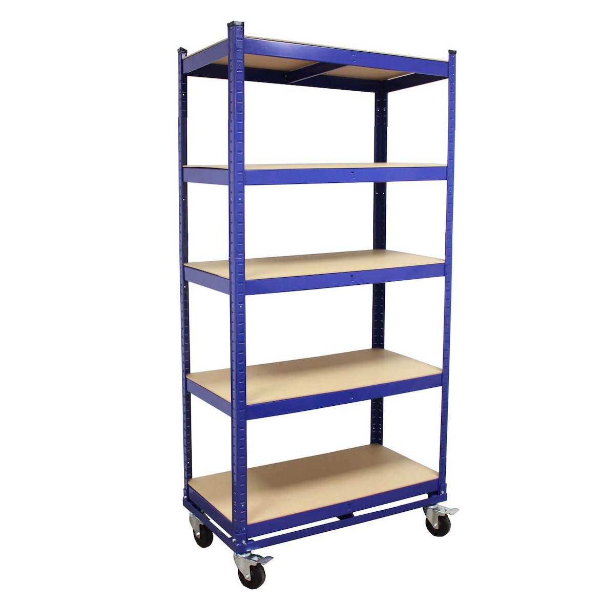 Etagenwagen 195x90x45 cm  750kg 5 Ebenen Transportwagen Magazinwagen Kommissionierregal