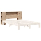 thumbnail of vidaXL Hoofdbord met opbergruimte 135 cm massief grenenhout