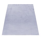 thumbnail of Teppich Waschbar Uni Modern Strapazierfähig Esszimmer Flur Silber 140x200 cm OEKO-TEX Fußbodenheizung geeignet – NECKAR von Kadima Design
