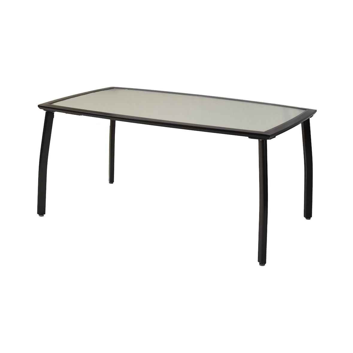 Merxx Gartentisch 150 x 90 cm Aluminium graphit