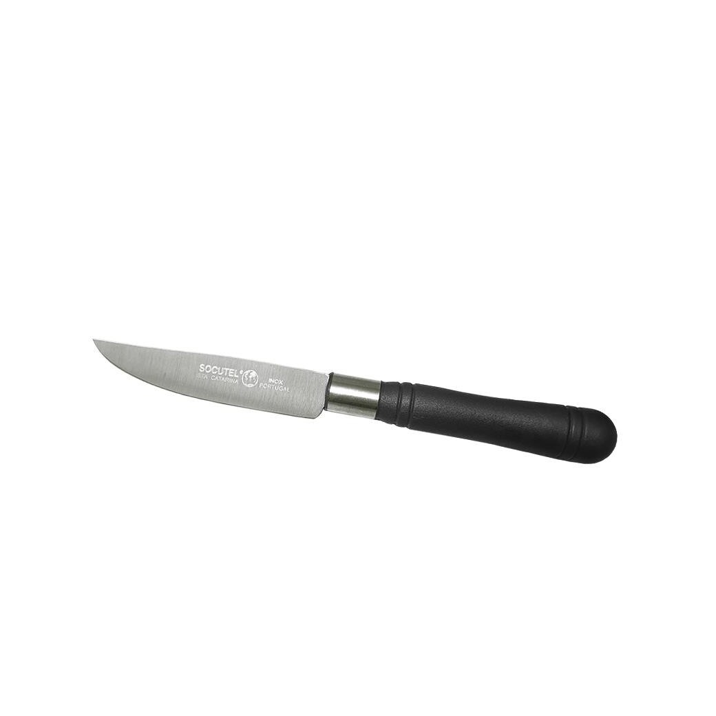 12X Couteau Portugais Lame 9 Cms Avec Manche En PP Noir