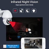 thumbnail of Camera IP Extérieure WiFi Full HD Vision Nocturne 360° Alexa Google Home YONIS