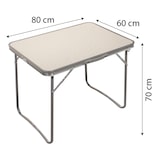 thumbnail of Mesa plegable camping Aktive Sport blanca